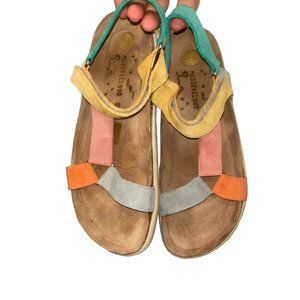 Musse & Cloud Sherbet rainbow sandals 41 10